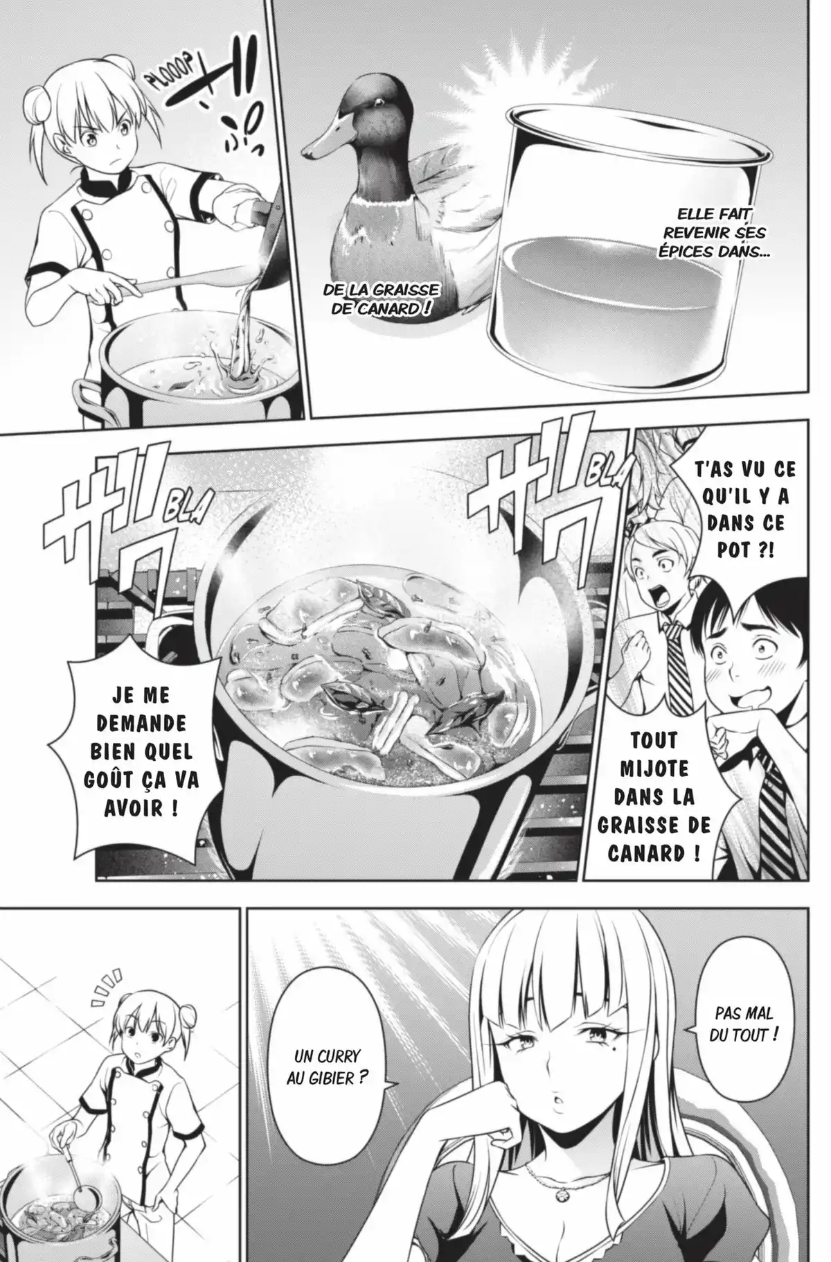 Food Wars ! Volume 7 page 17