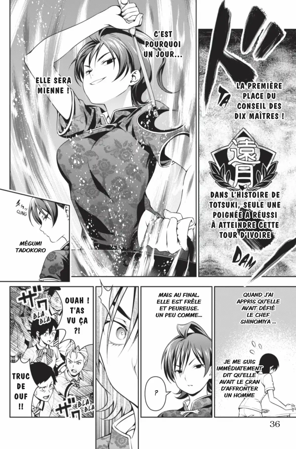 Food Wars ! Volume 7 page 36