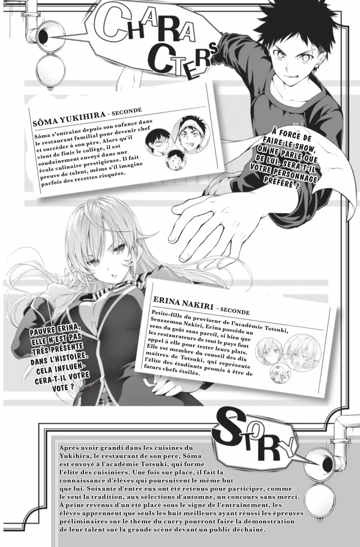 Food Wars ! Volume 7 page 4