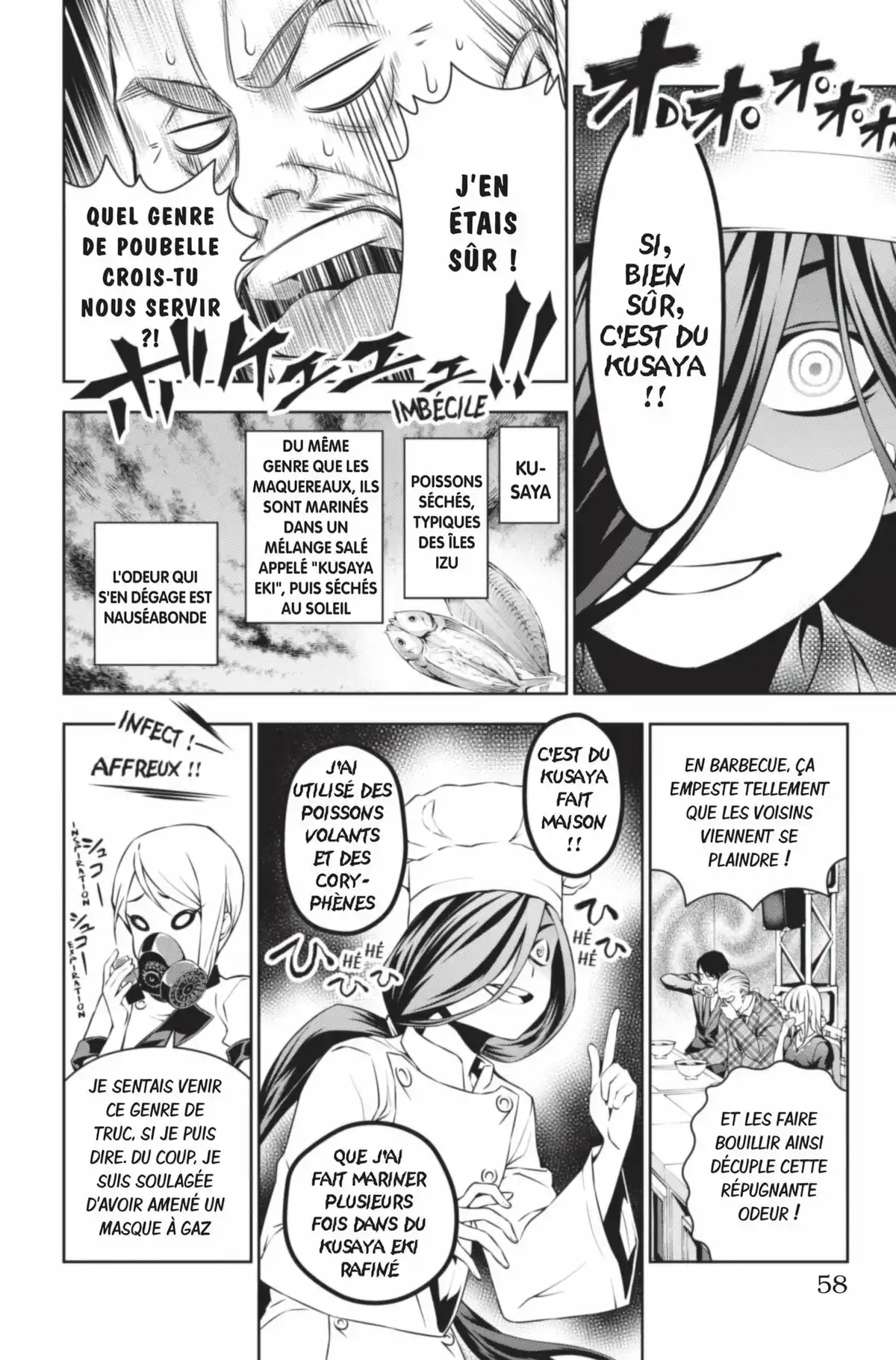 Food Wars ! Volume 7 page 58