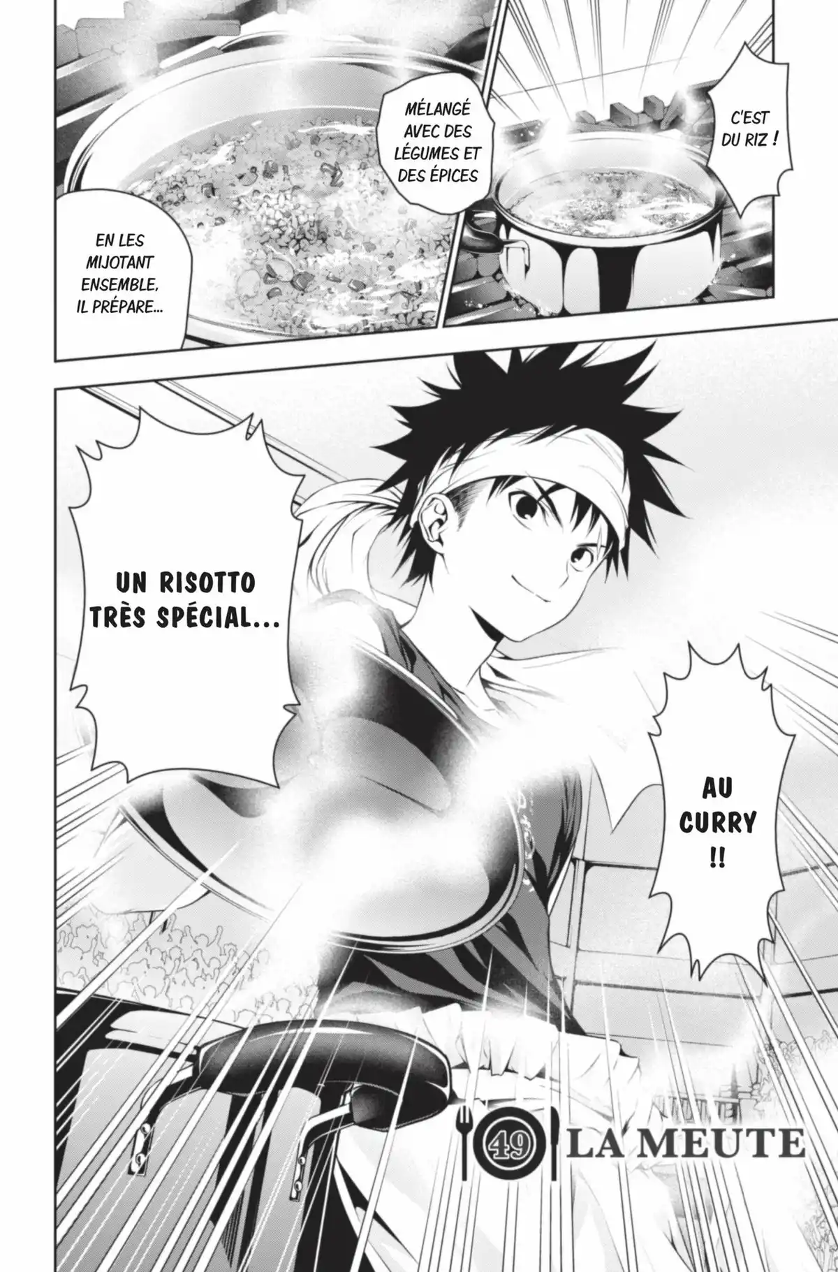 Food Wars ! Volume 7 page 8