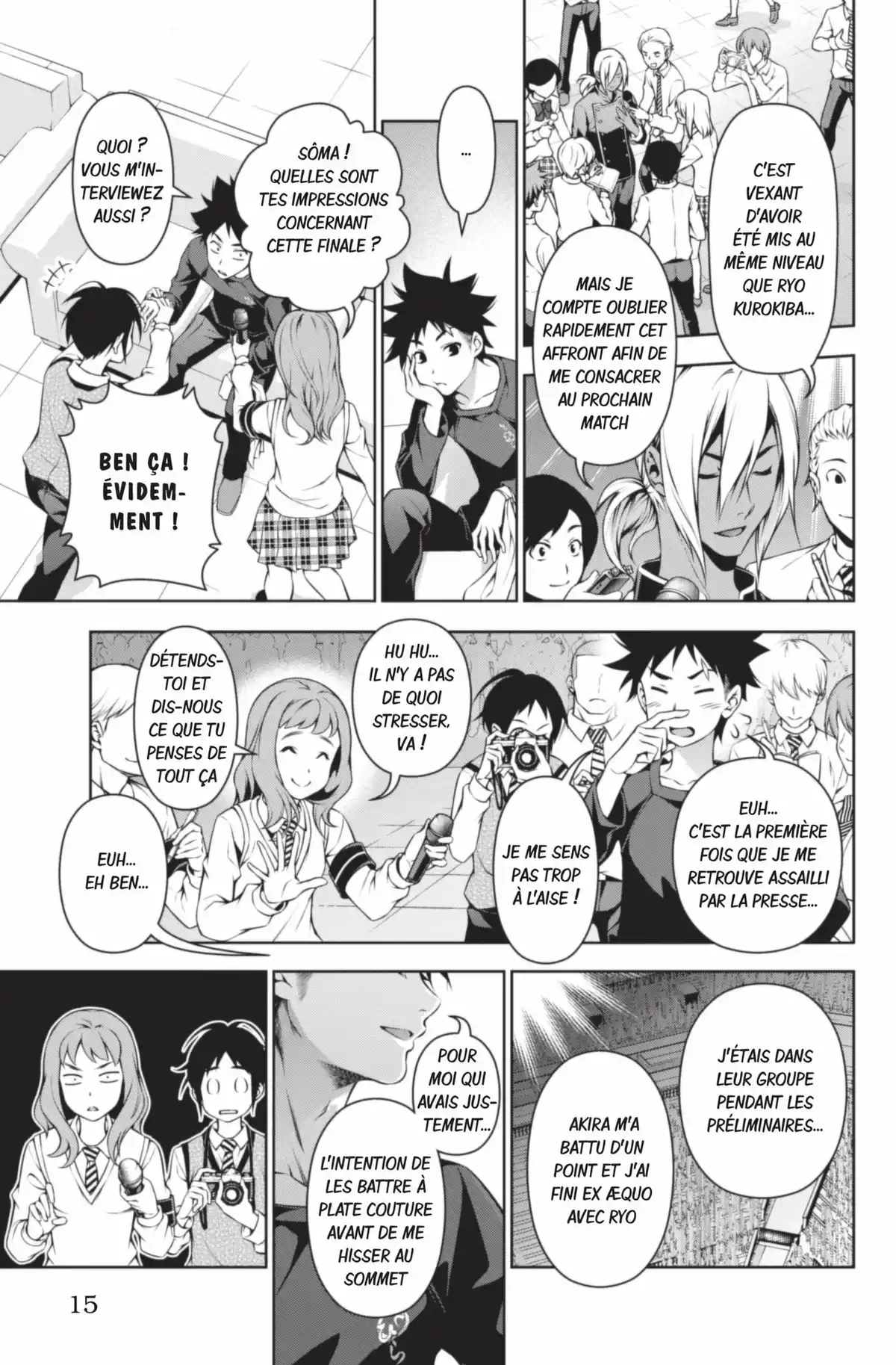 Food Wars ! Volume 12 page 15