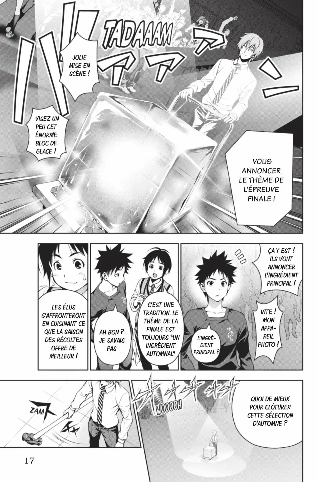 Food Wars ! Volume 12 page 17