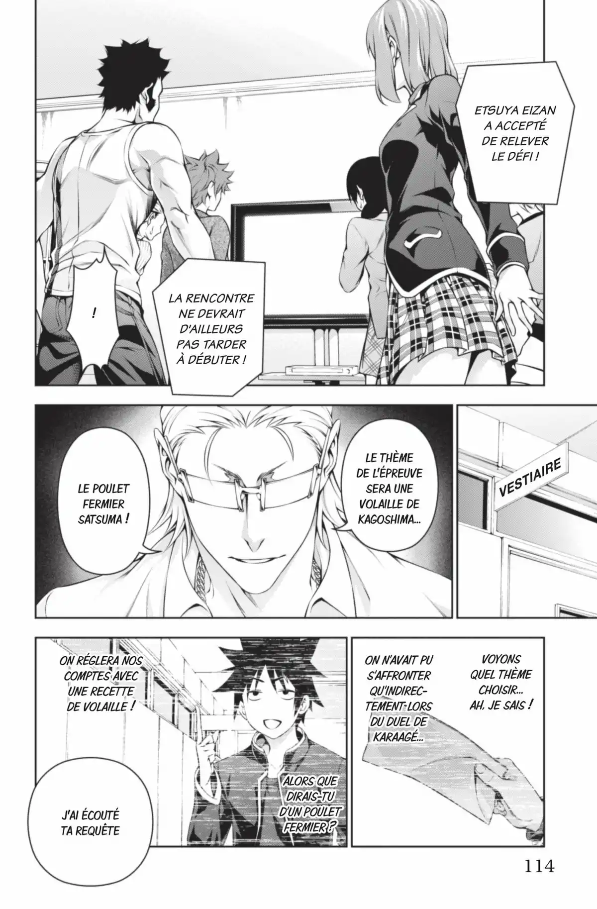Food Wars ! Volume 17 page 114