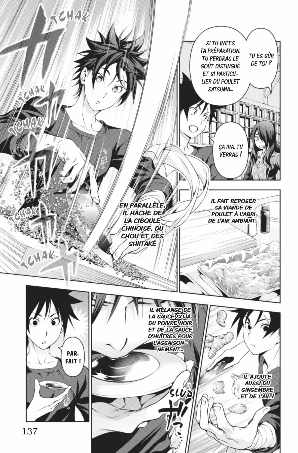 Food Wars ! Volume 17 page 137