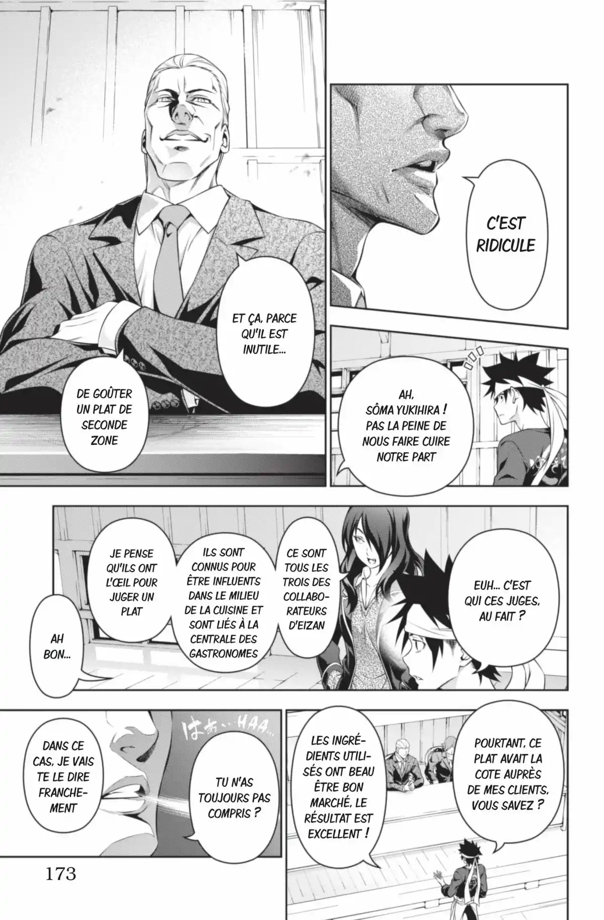 Food Wars ! Volume 17 page 173