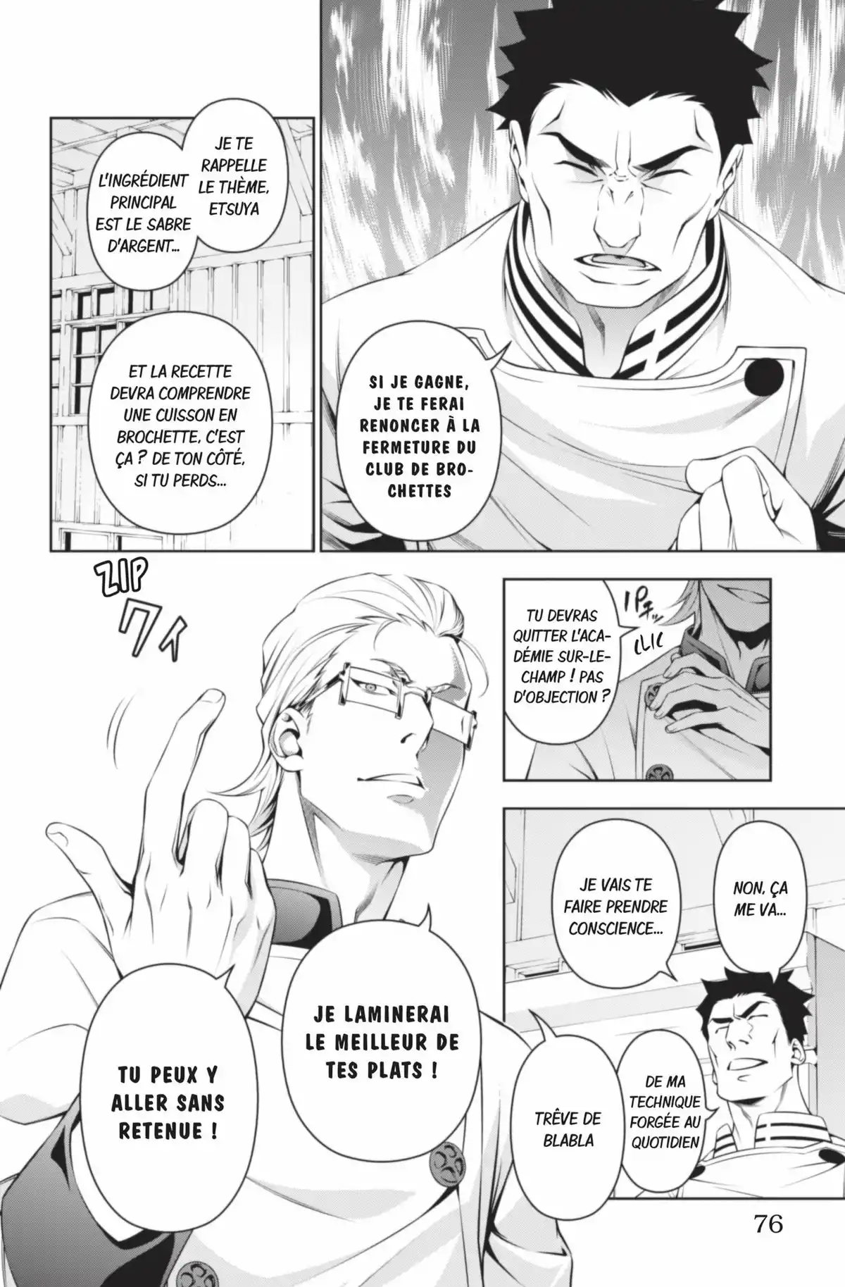 Food Wars ! Volume 17 page 76