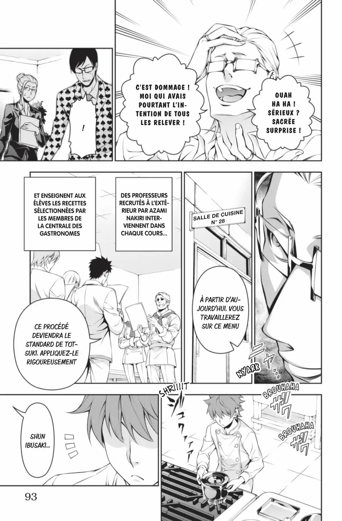 Food Wars ! Volume 17 page 93