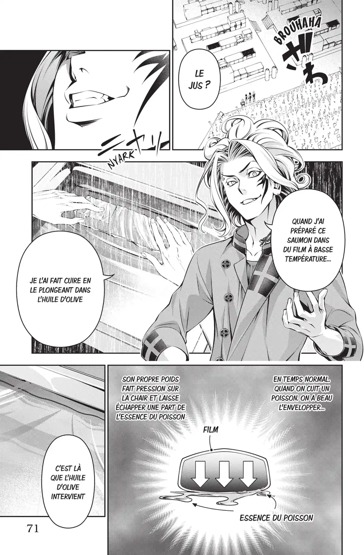 Food Wars ! Volume 19 page 73