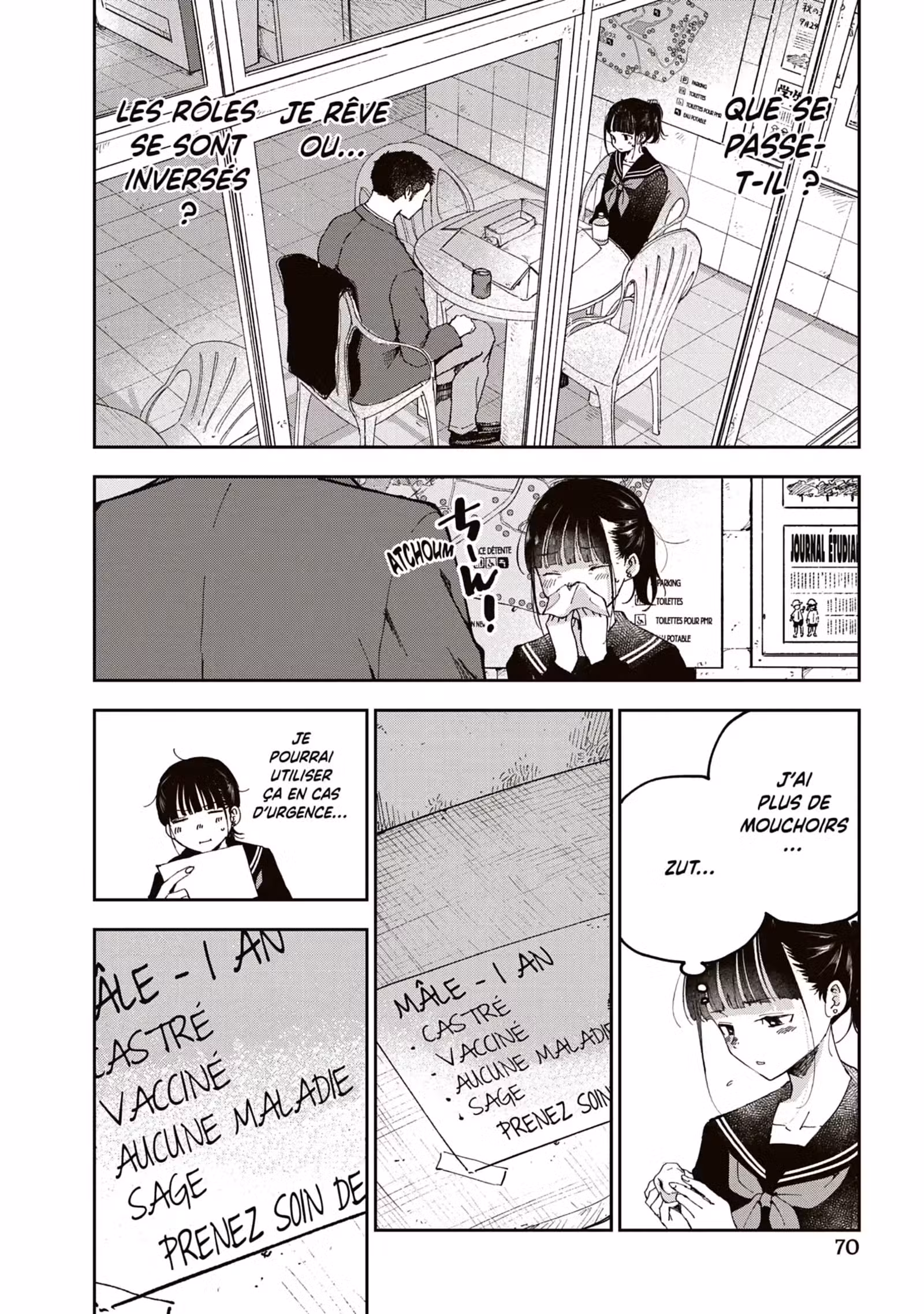 Dans le premier train du matin Volume 2 page 71