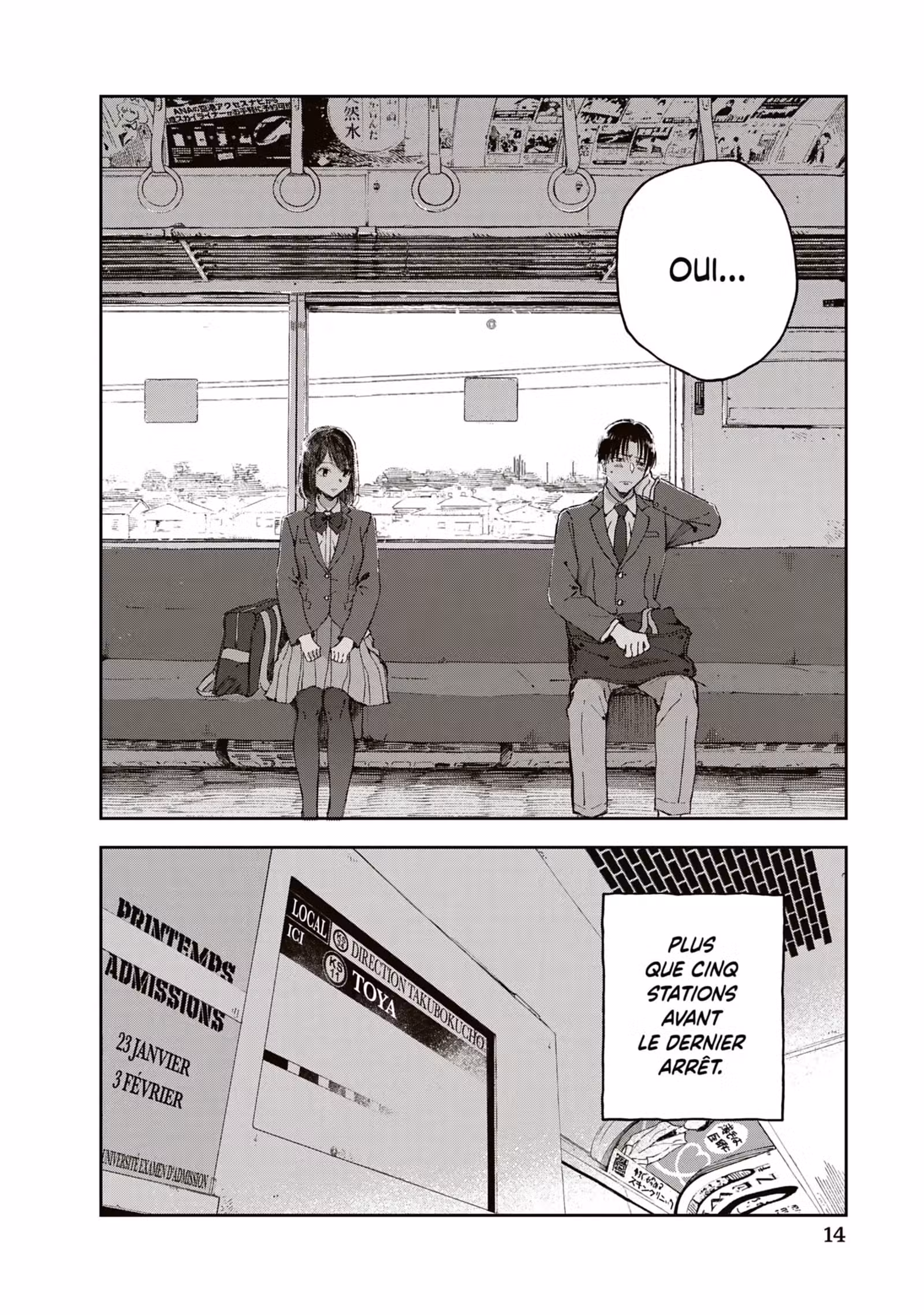 Dans le premier train du matin Volume 1 page 15