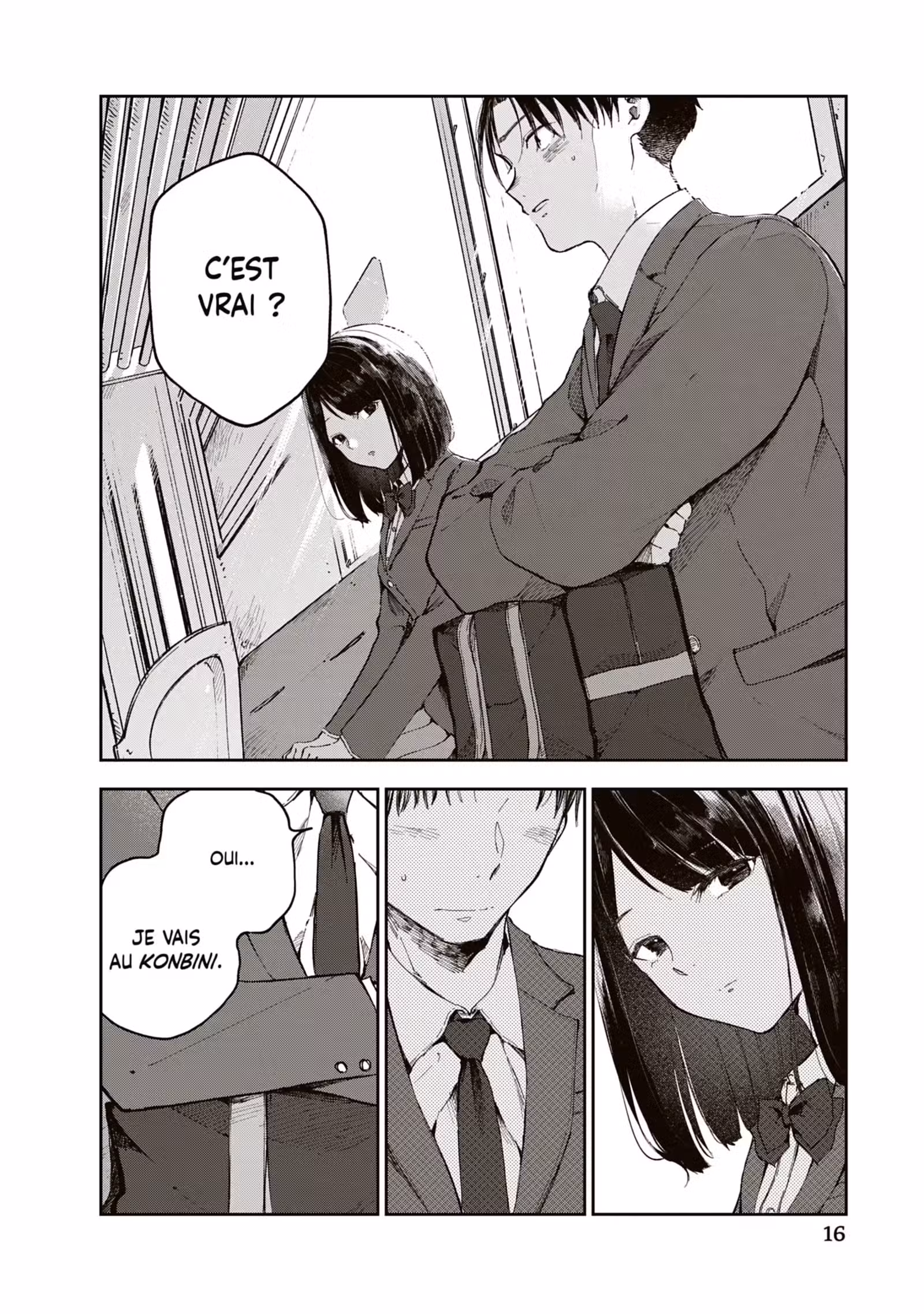 Dans le premier train du matin Volume 1 page 17