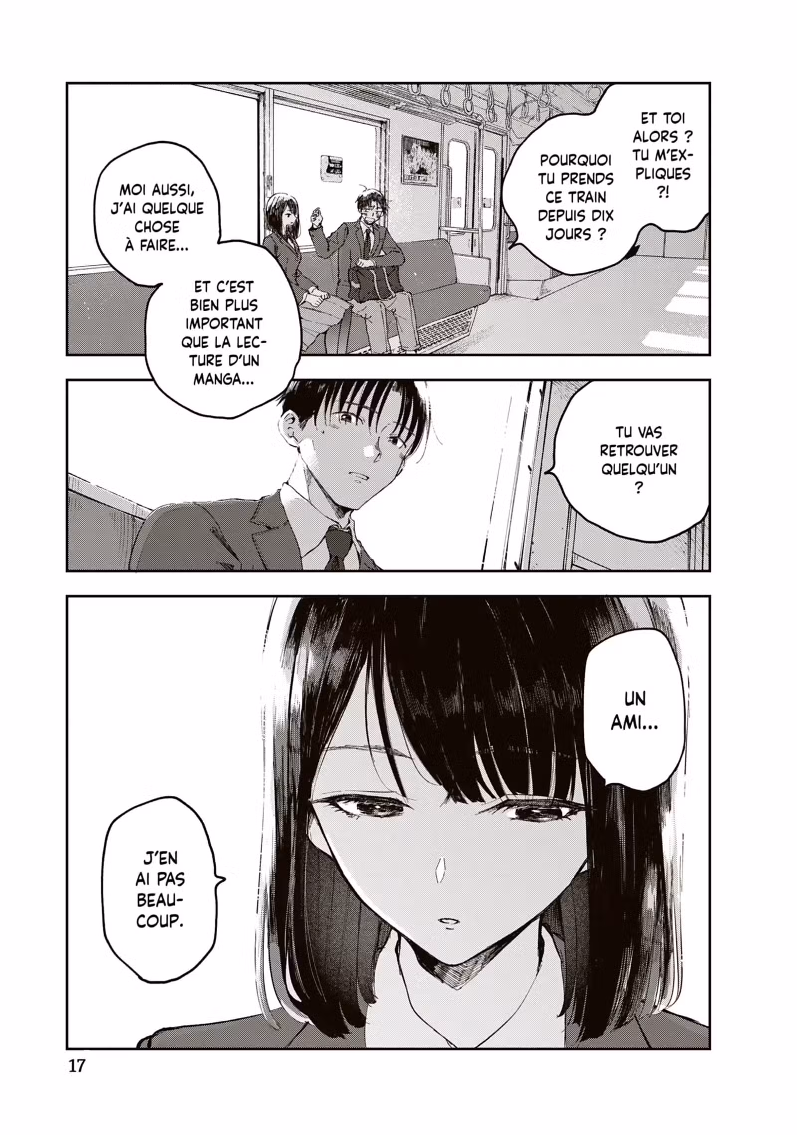 Dans le premier train du matin Volume 1 page 18