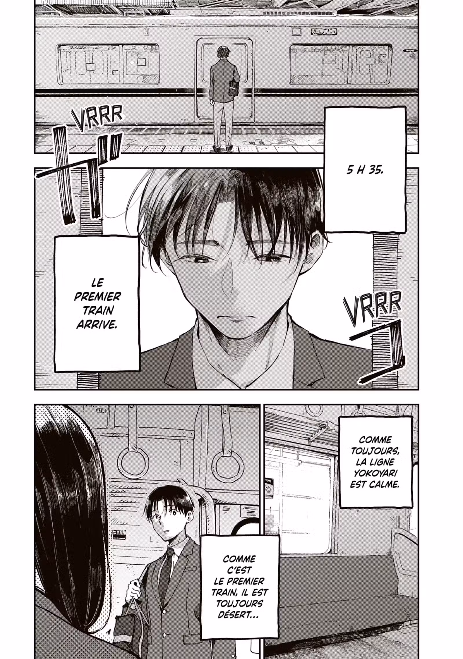 Dans le premier train du matin Volume 1 page 6