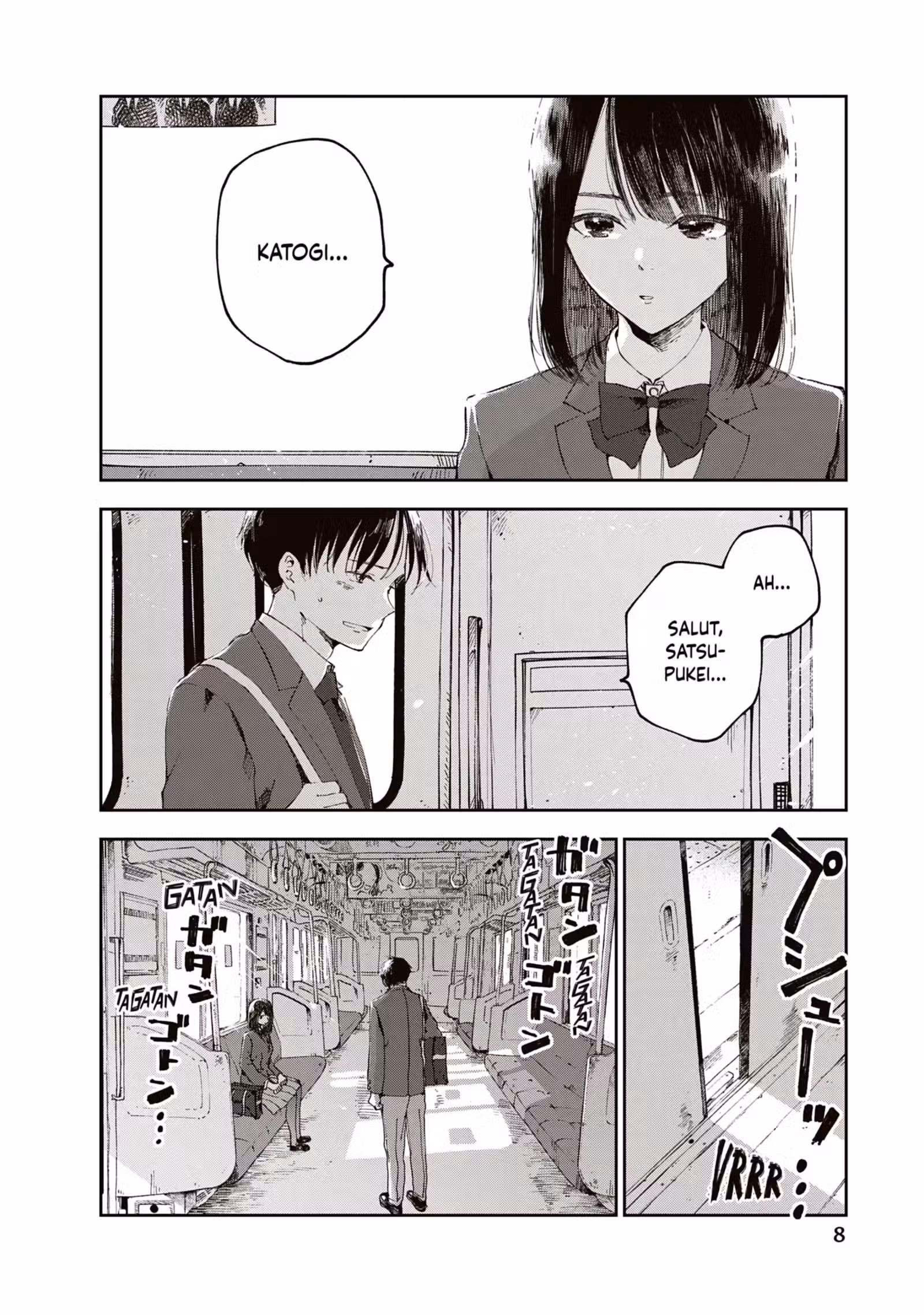 Dans le premier train du matin Volume 1 page 9