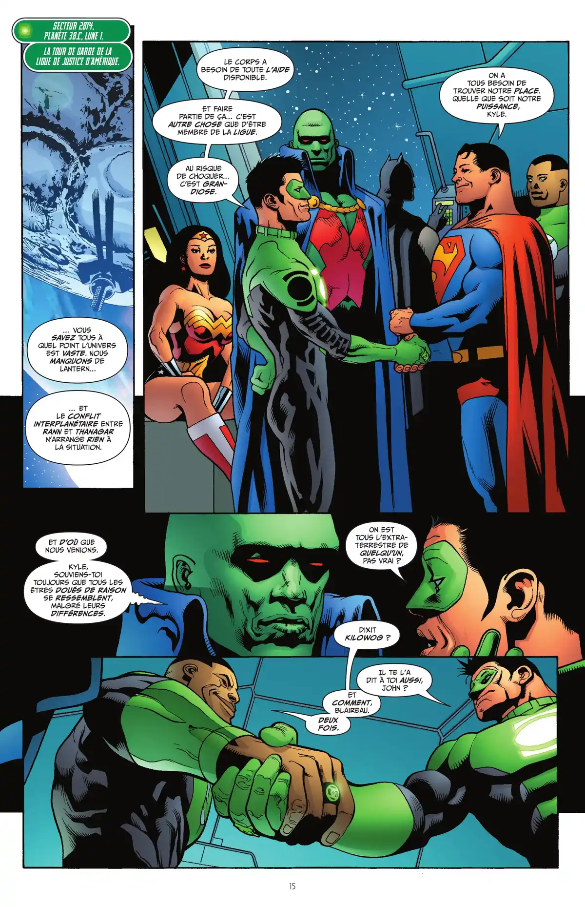 Green Lantern Corps Volume 1 page 11