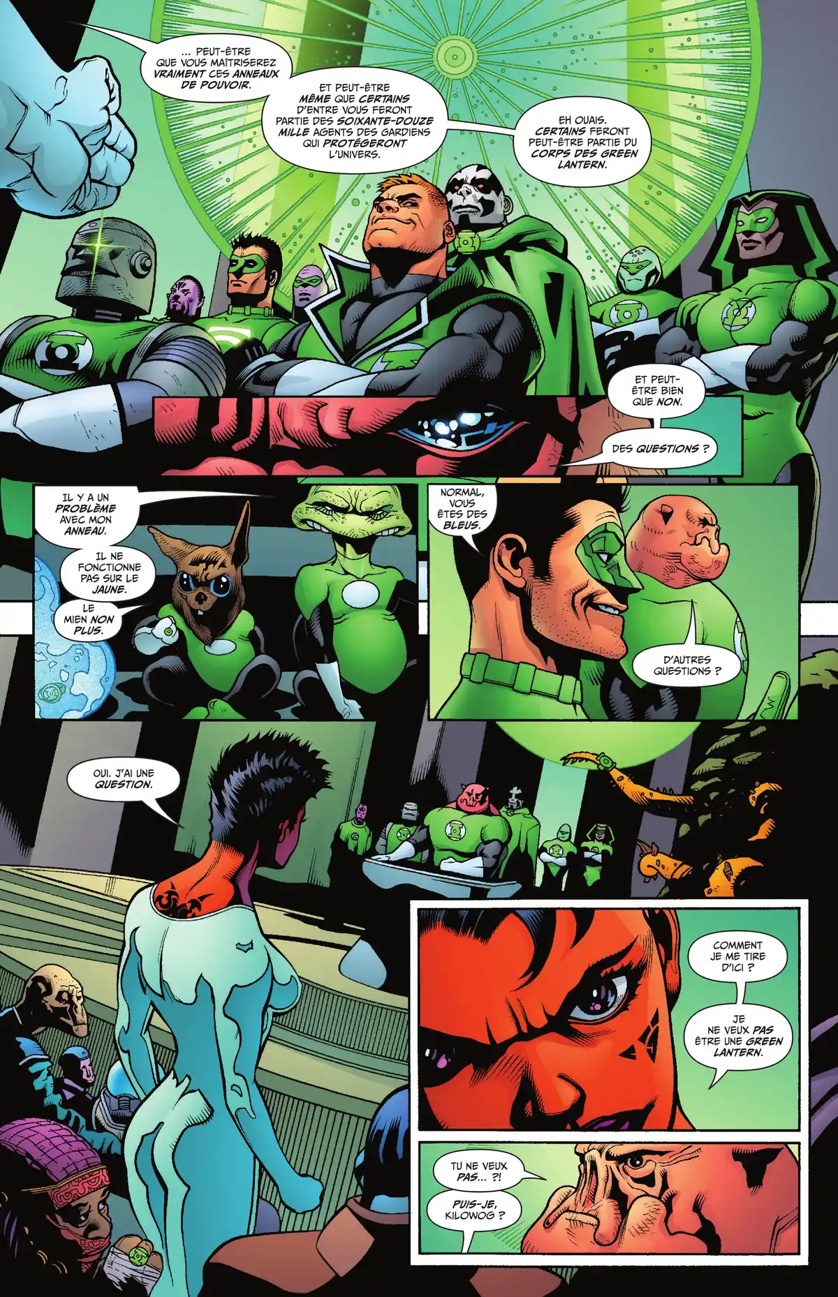 Green Lantern Corps Volume 1 page 22