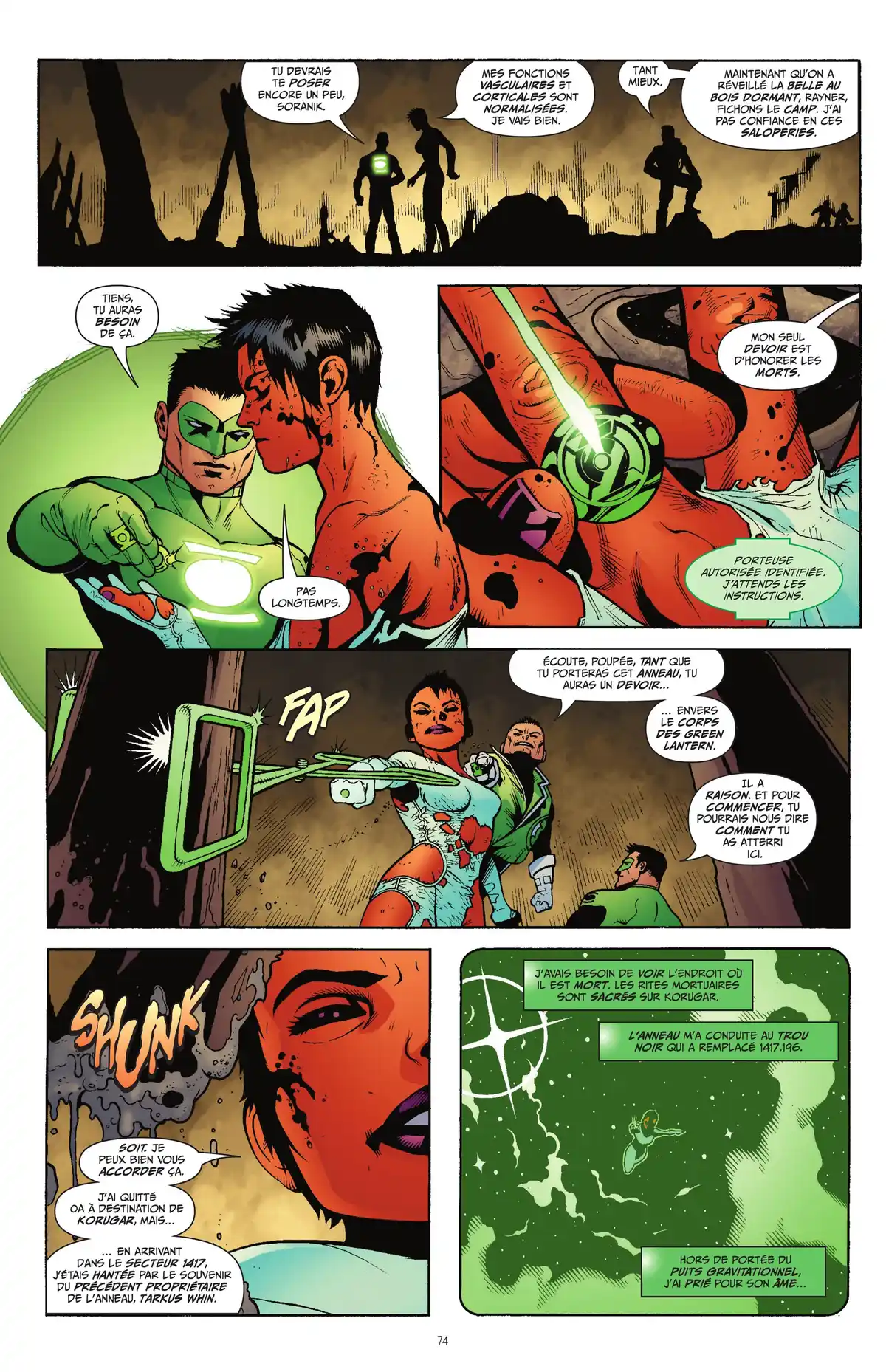 Green Lantern Corps Volume 1 page 65