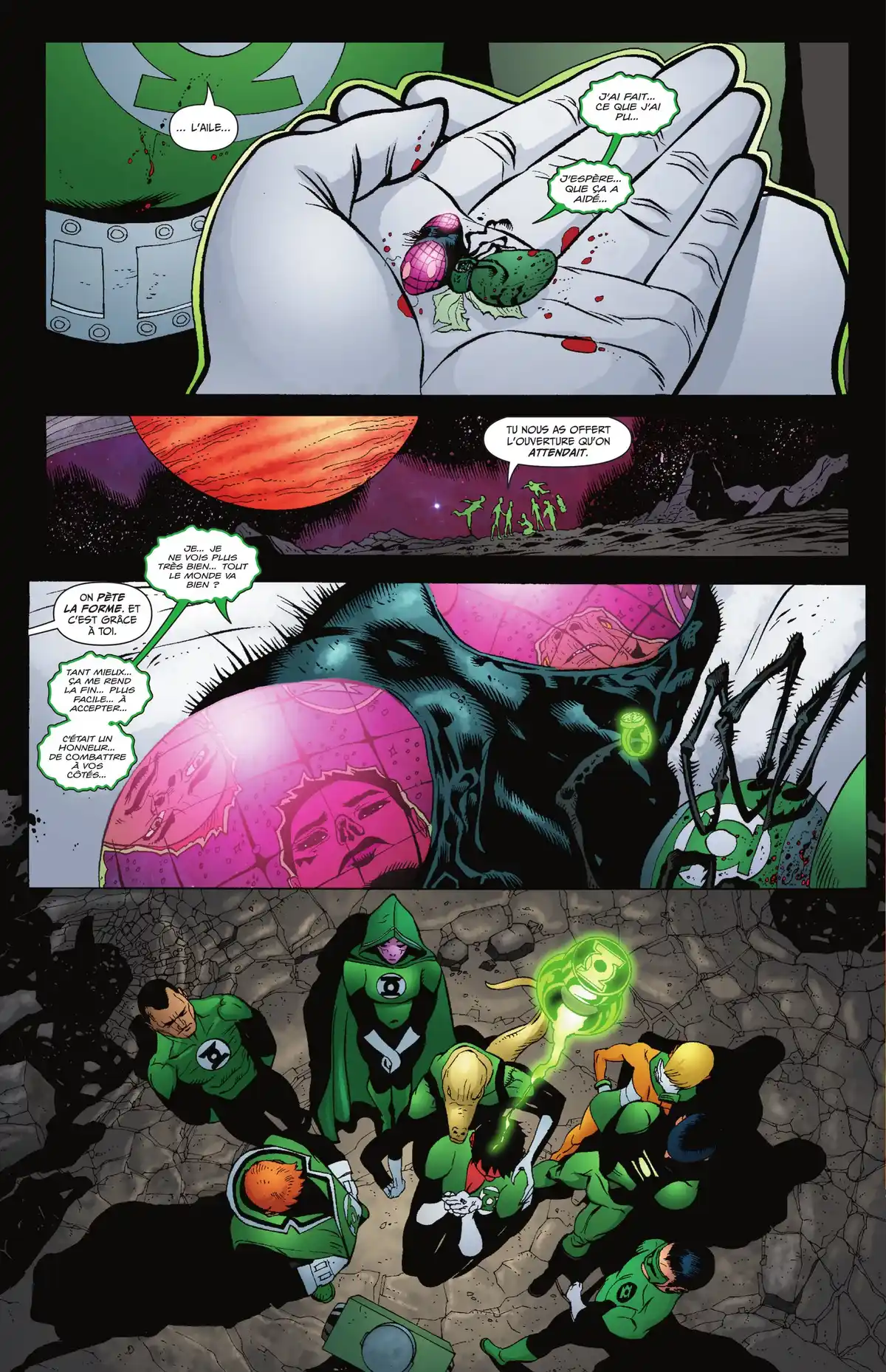Green Lantern Corps Volume 2 page 140