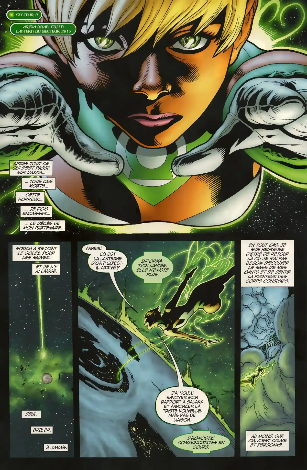 Green Lantern Corps Volume 3 page 23