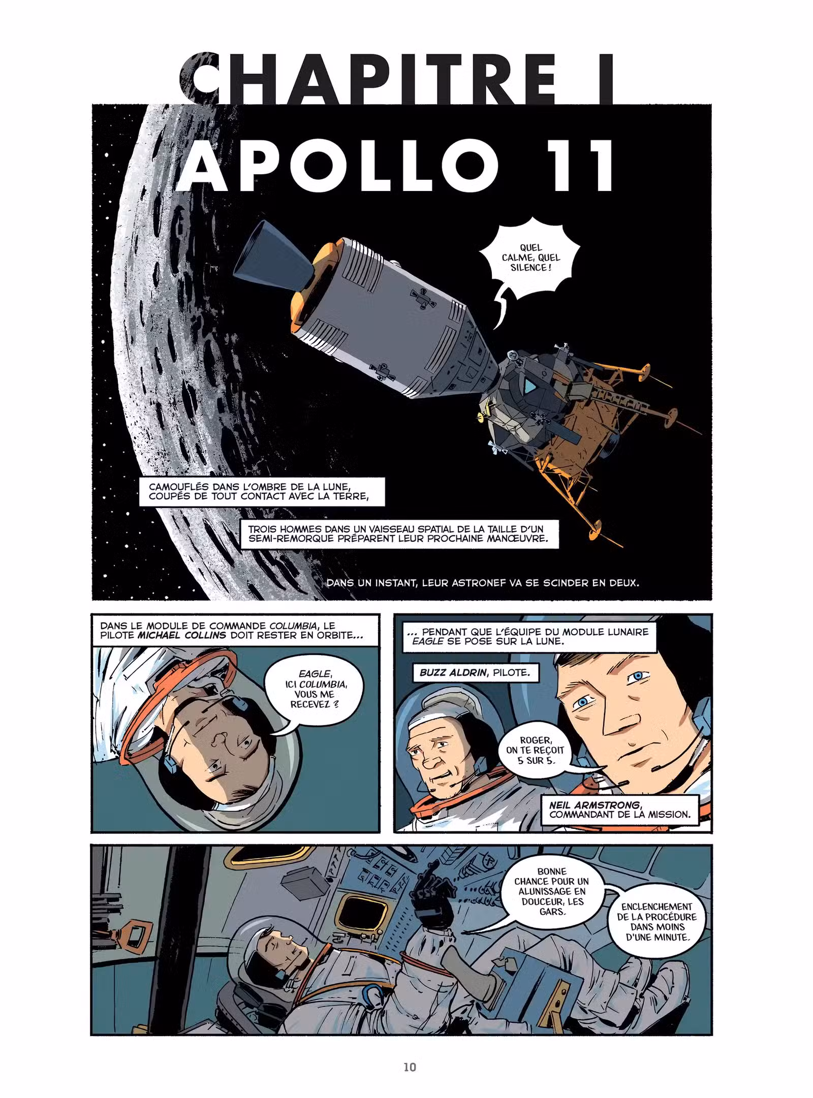 Apollo 11 – Comment on a marché sur la Lune Volume 1 page 6