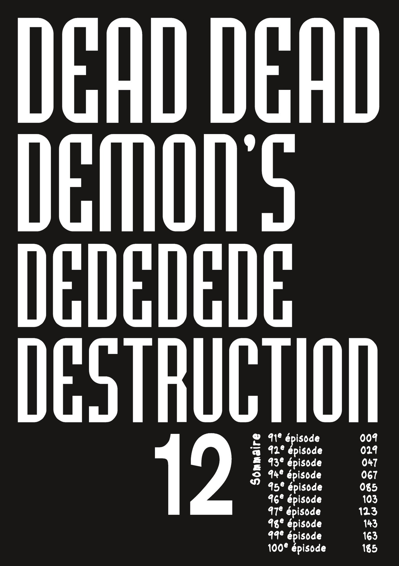 Dead Dead Demon’s DeDeDeDeDestruction Volume 12 page 9