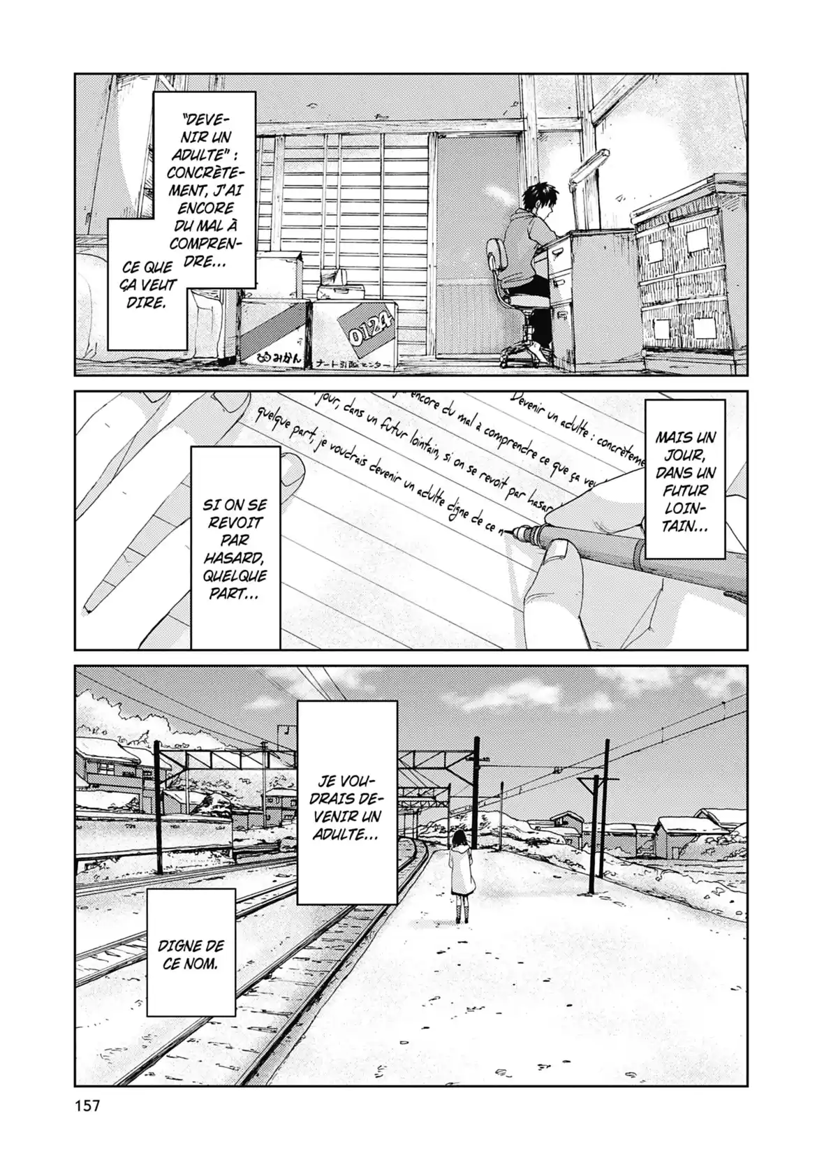 5cm per Second Volume 1 page 157