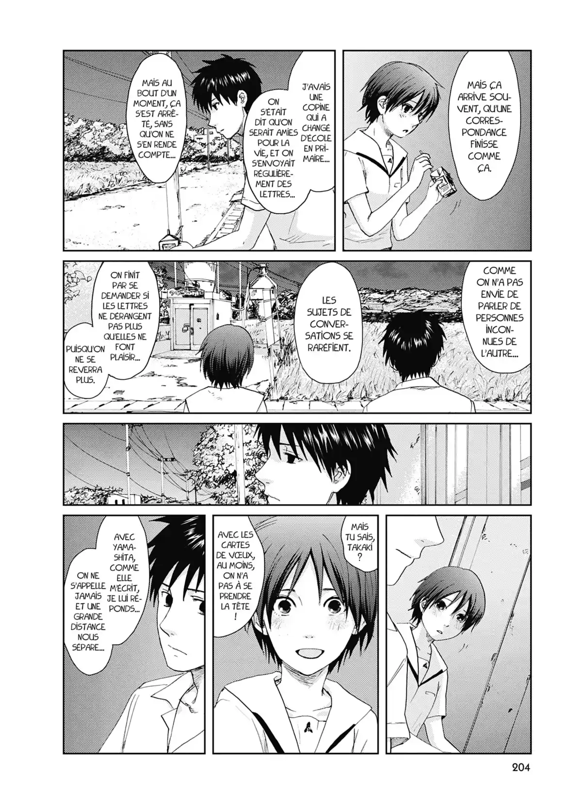 5cm per Second Volume 1 page 204