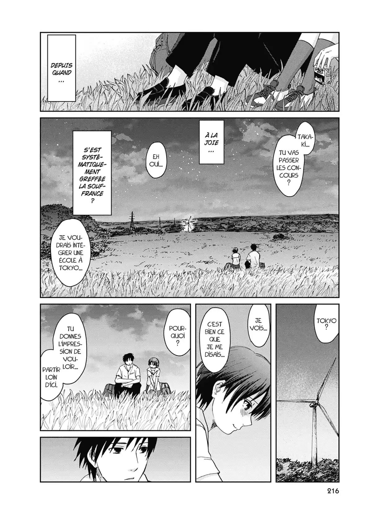 5cm per Second Volume 1 page 216