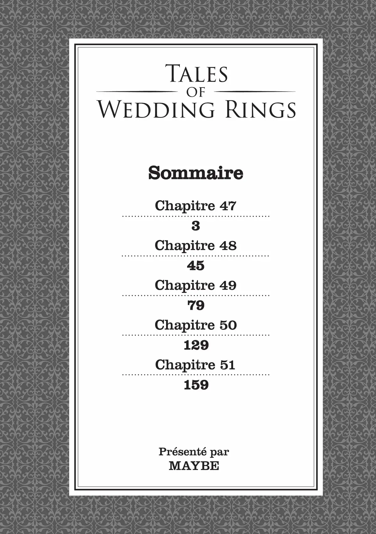 Tales of Wedding Rings Volume 9 page 3