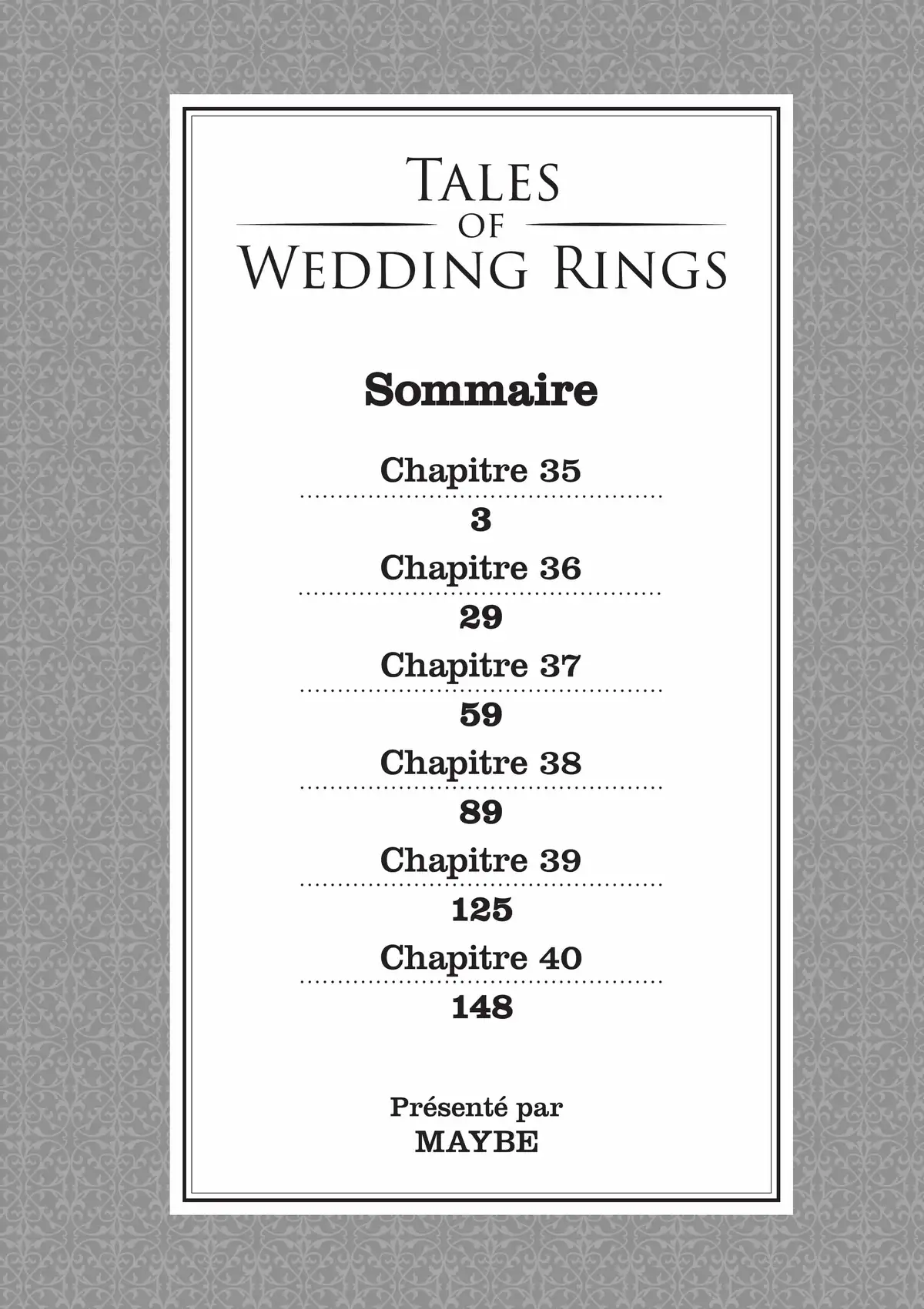 Tales of Wedding Rings Volume 7 page 3