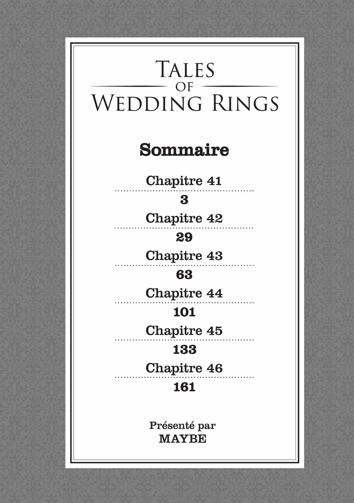 Tales of Wedding Rings Volume 8 page 3