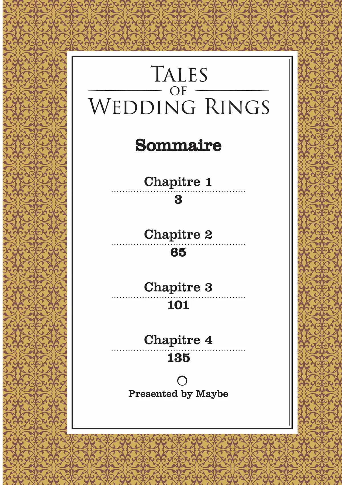 Tales of Wedding Rings Volume 1 page 4