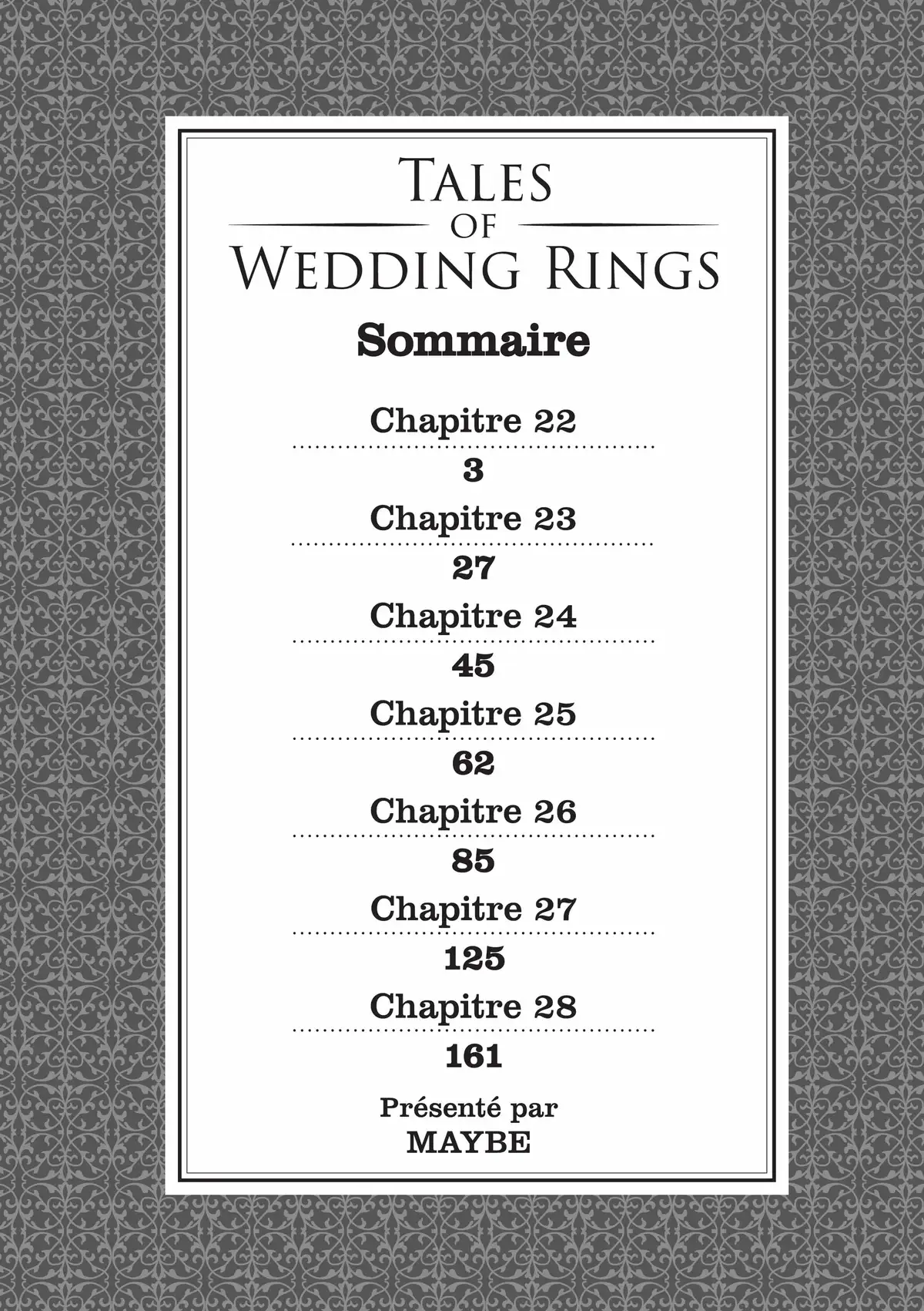 Tales of Wedding Rings Volume 5 page 3