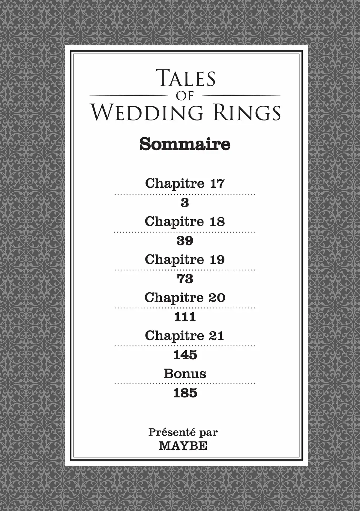 Tales of Wedding Rings Volume 4 page 3