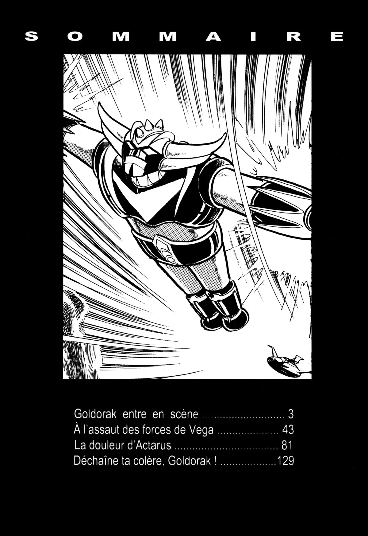 UFO Robot Goldorak – Édition Black Box Volume 1 page 3