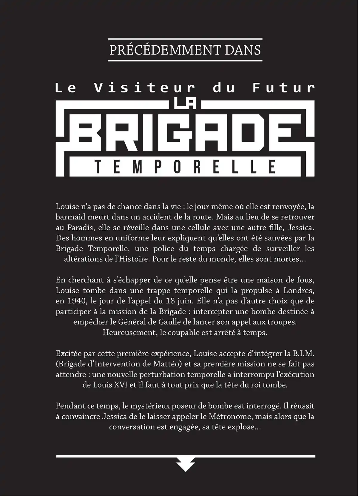 Le Visiteur du futur – La Brigade temporelle Volume 2 page 7