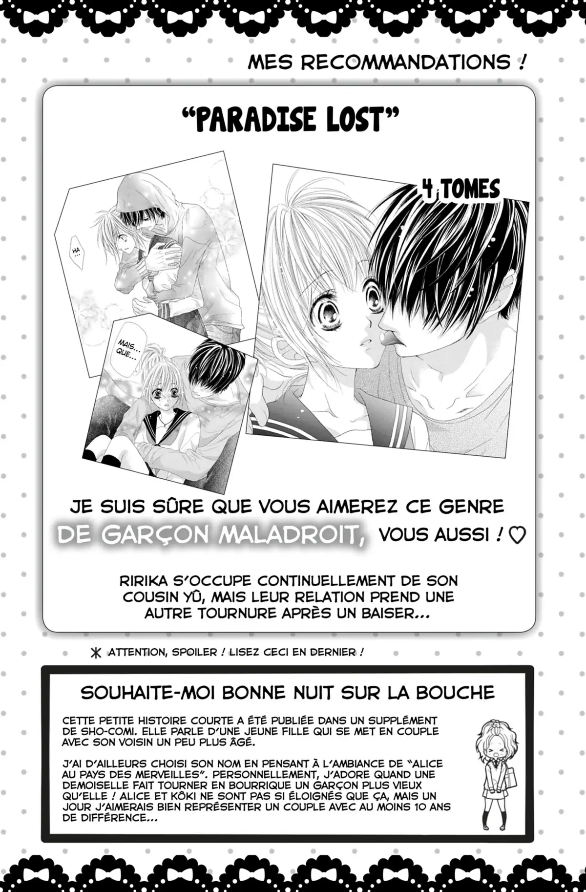 Un baiser à la vanille Volume 6 page 89