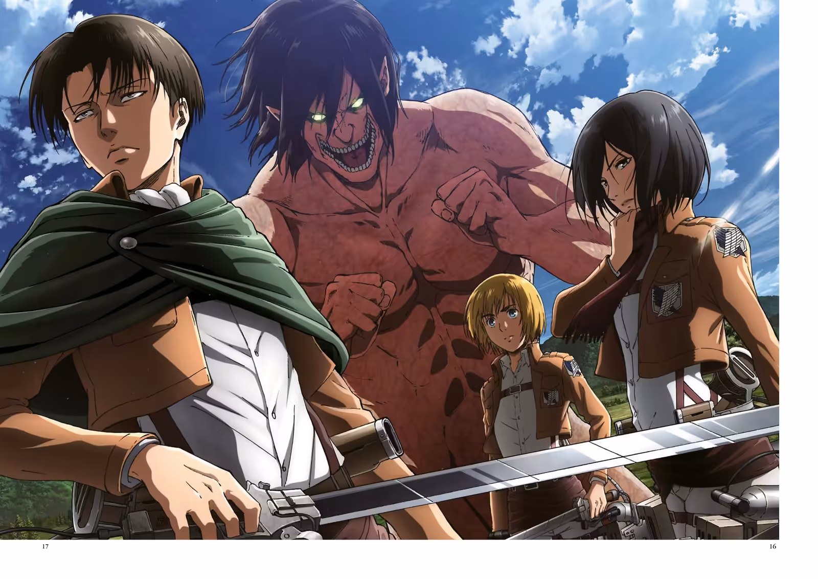 L’Attaque des Titans : Anime Illustrations Volume 1 page 12