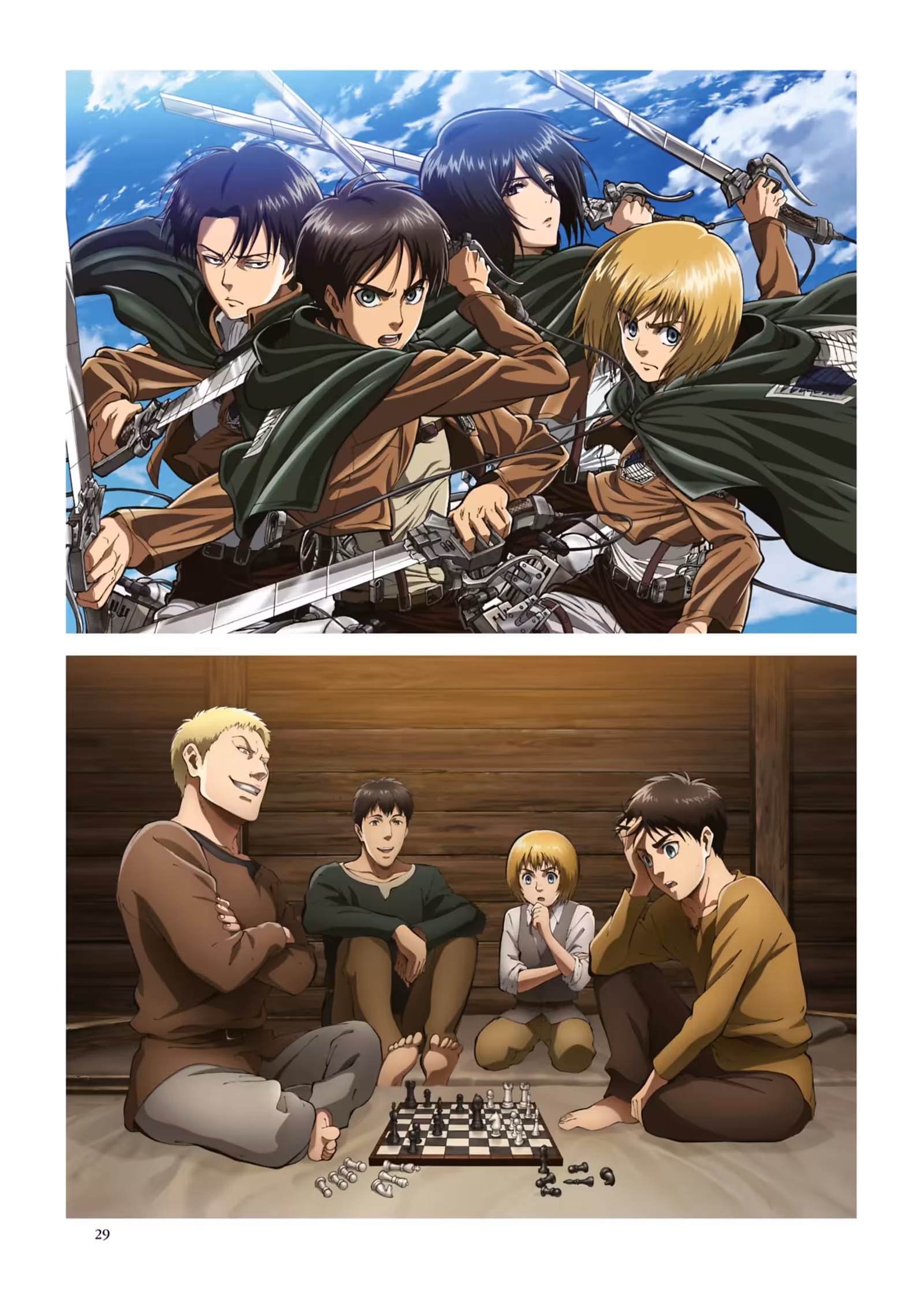 L’Attaque des Titans : Anime Illustrations Volume 1 page 21