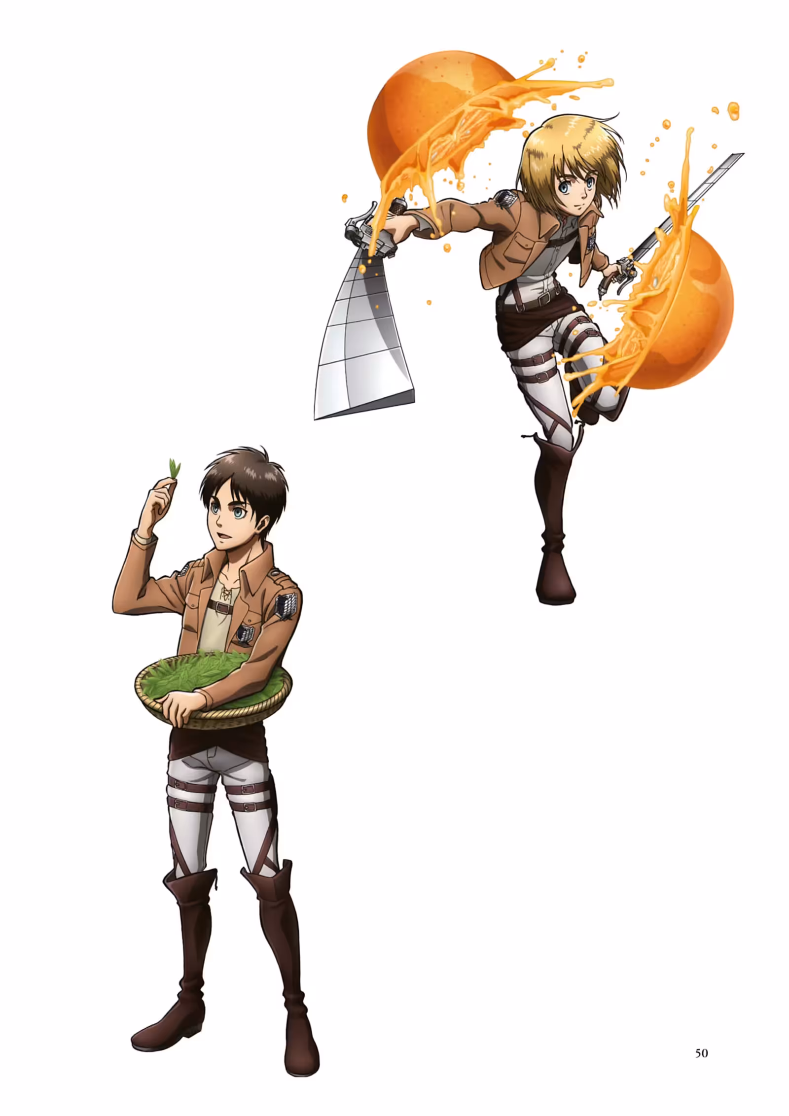 L’Attaque des Titans : Anime Illustrations Volume 1 page 36