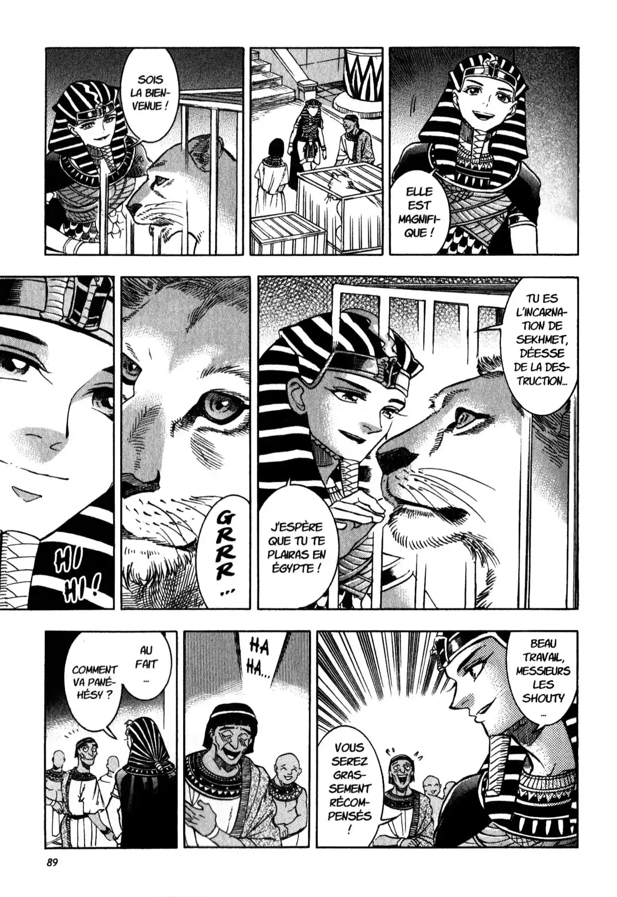 Reine d’Égypte Volume 6 page 89
