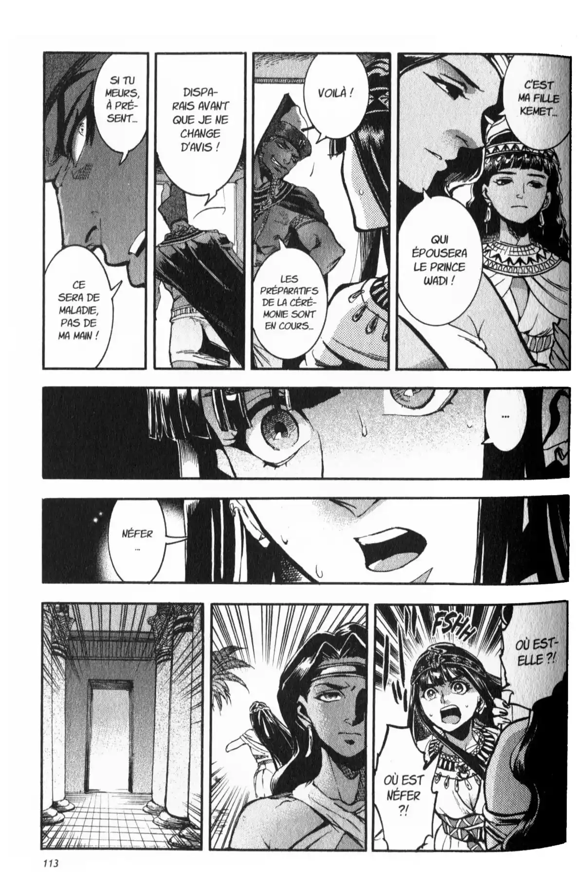 Reine d’Égypte Volume 3 page 112