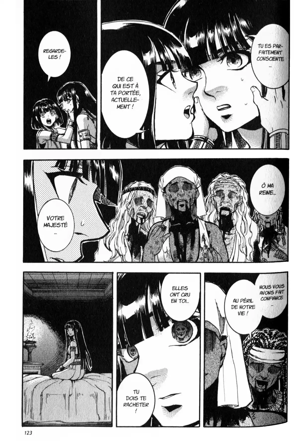 Reine d’Égypte Volume 3 page 122