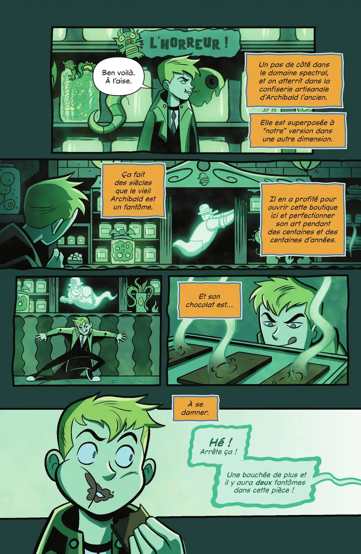 Hellblazer : Le mystère de la prof sans coeur Volume 1 page 7