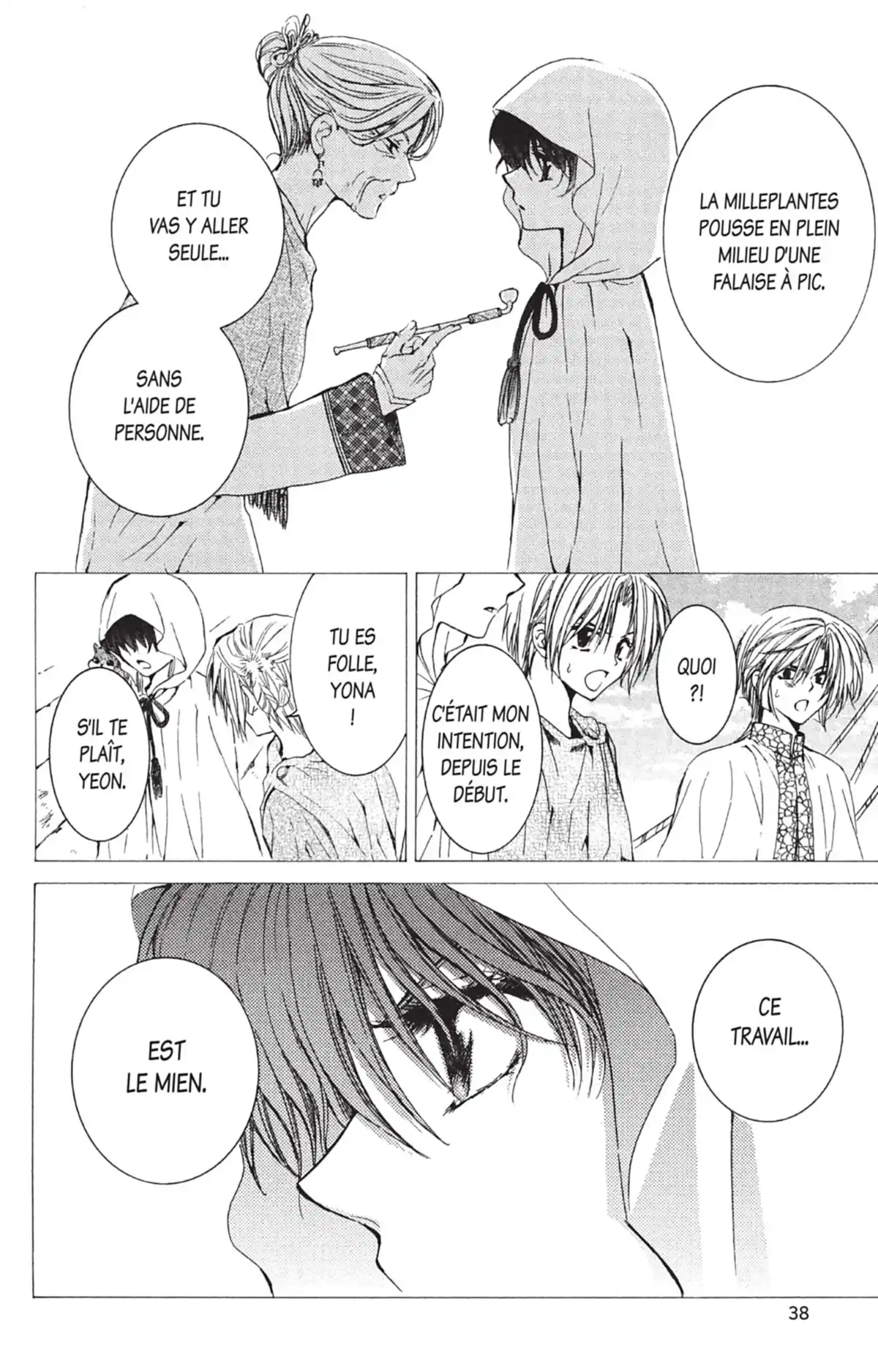 Yona, Princesse de l’Aube Volume 6 page 40