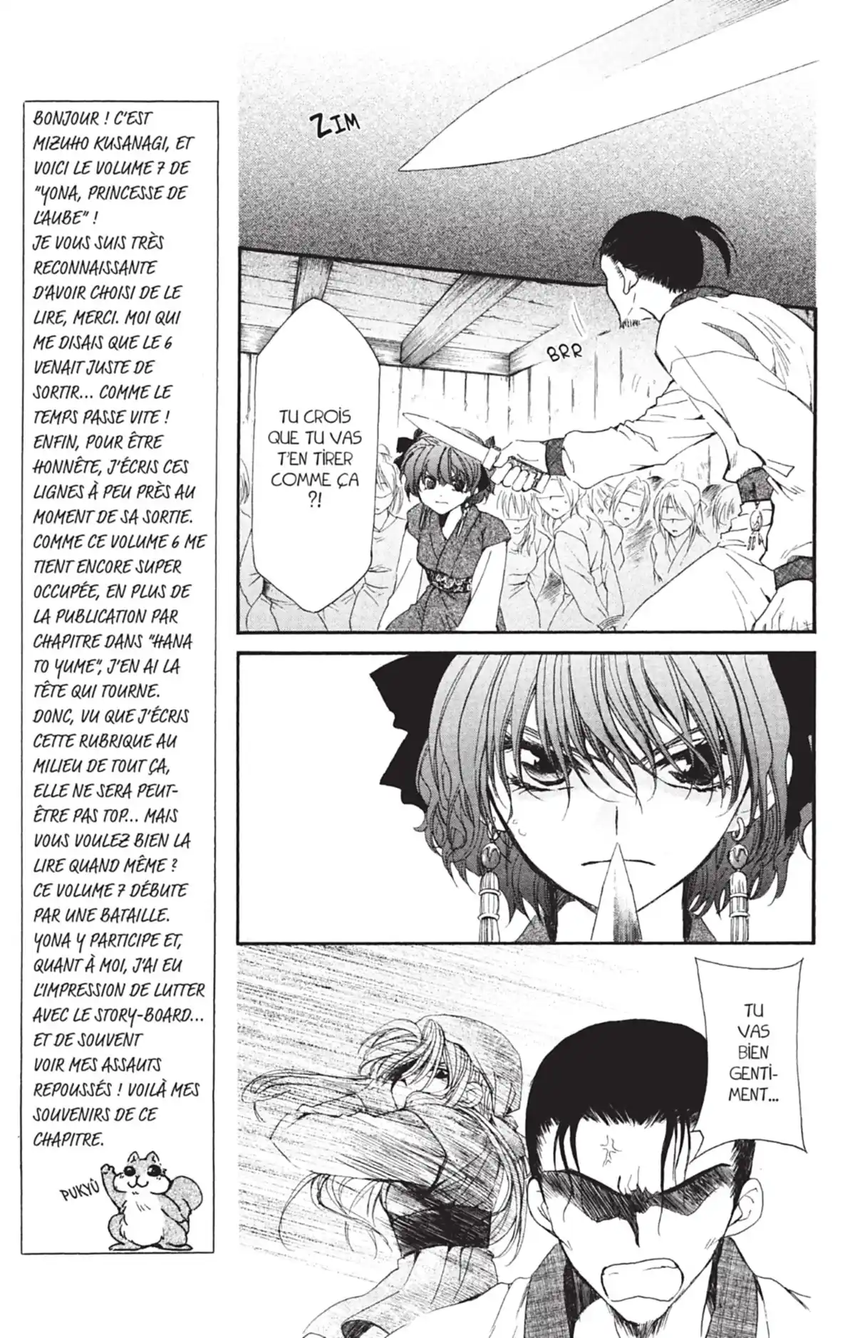 Yona, Princesse de l’Aube Volume 7 page 11