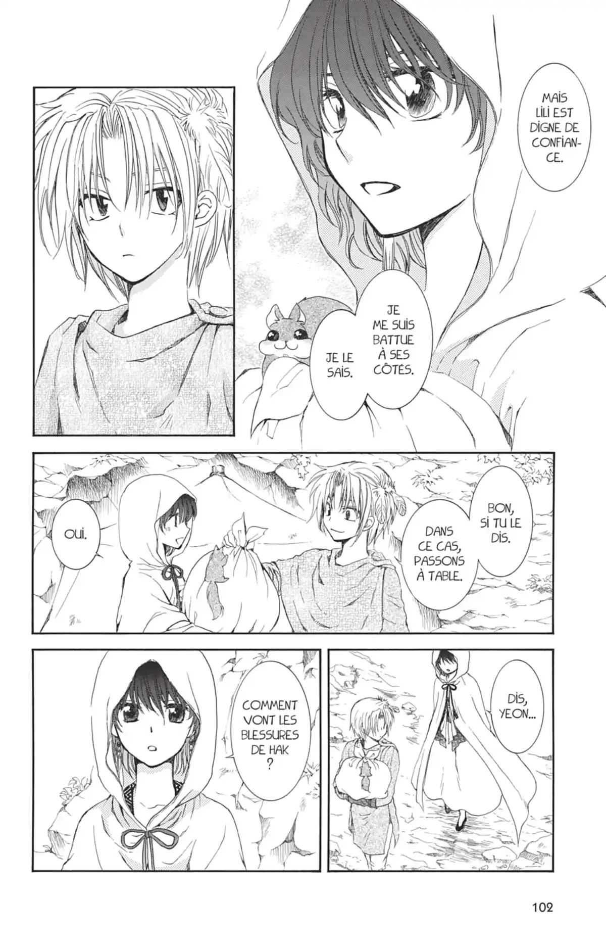 Yona, Princesse de l’Aube Volume 16 page 104