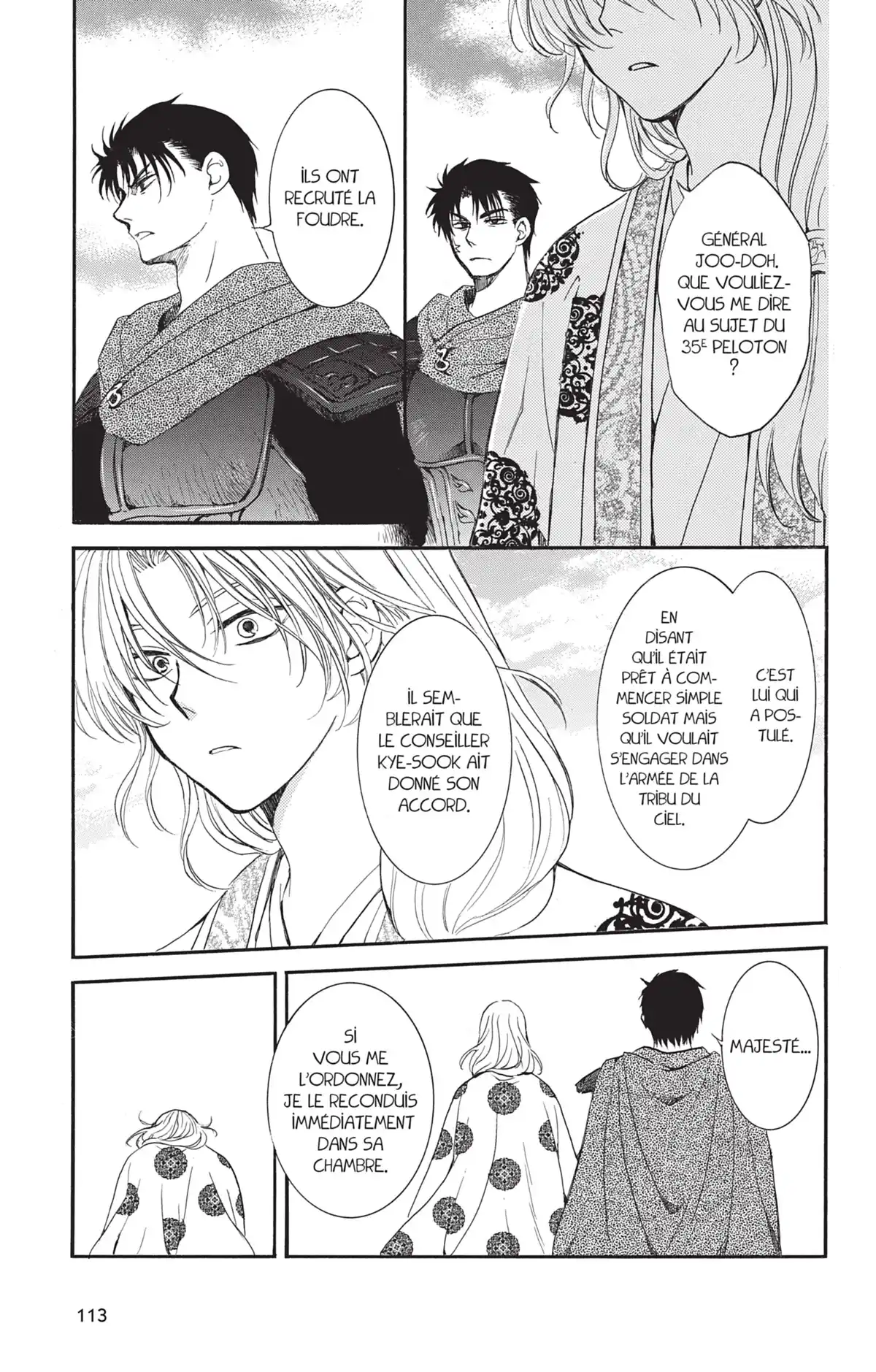 Yona, Princesse de l’Aube Volume 32 page 114