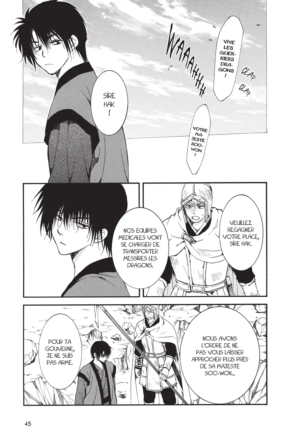 Yona, Princesse de l’Aube Volume 32 page 46